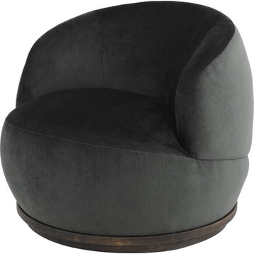 Orbit Occasional Chair - Pewter, Seared