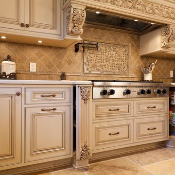 Hand Carved Kitchen
