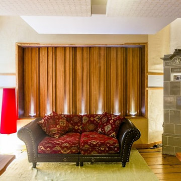Leanfuser™ acoustic diffuser built into the rear wall of Castle Mastering Studio