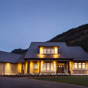 Classic Farmhouse with Rustic Details