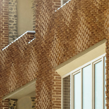 AN ON-SITE TECHNIQUE FOR PARAMETRIC BRICK WALLS WITH ROTATING BRICKS//ßtudiomm16