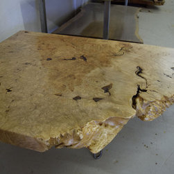 Big Leaf Maple Burl Large Coffee Table - Coffee Tables