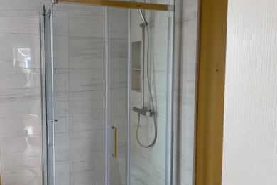 retrofit shower installation