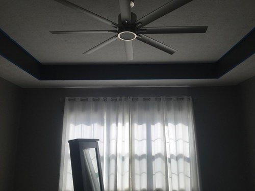 Is Tray Ceiling Paint Too Dark