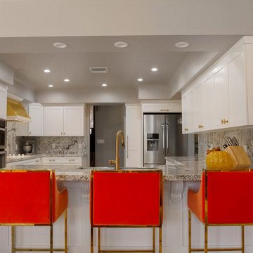 Mid-Century Meets Las Vegas Glam