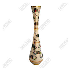PEACOCK ART FLOWER VASE - Home Accessories & Decor