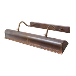 SPENCE CAST BRASS PICTURE LIGHT 60CM - Wall Lights