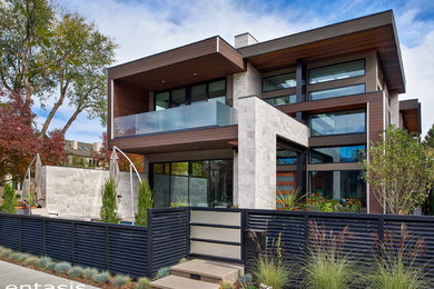 Modern home design in Denver.