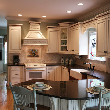 Two-Toned Traditional Kitchen