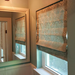 Flat and Hobbled Roman Shades - Products