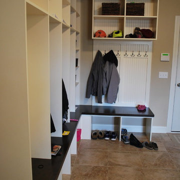 Mudroom for a new home