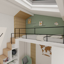 Mezzanine chambre