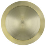 Livex Lighting - Ventura 2 Light Semi-Flush Mount, Antique Brass - This 2 light Semi-Flush/Wall Sconce from the Ventura collection by Livex Lighting will enhance your home with a perfect mix of form and function. The features include a Antique Brass finish applied by experts.