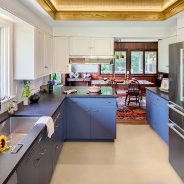 Retro Kitchen Renovation in Charlestown, RI