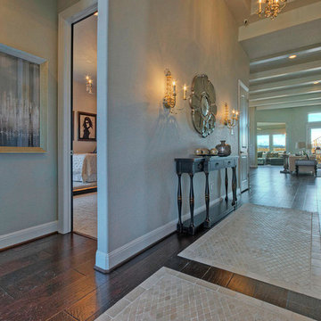 Tile Inlay in Entry