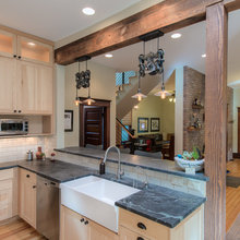 Opening above kitchen sink