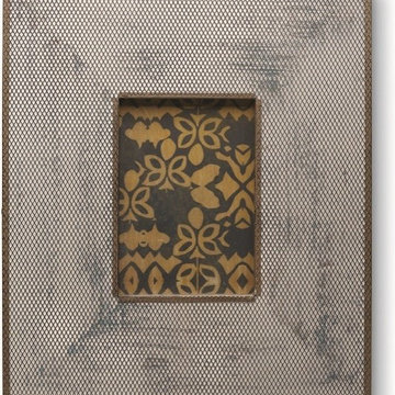 Metal Woven Mesh Picture Frame