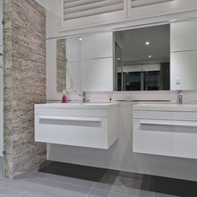 3 tiles used in all 3 bathrooms