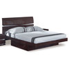 Global Furniture USA Aurora Platform Bed in Wenge - Queen