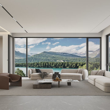 Pioneer - Ultra-Low Energy Consumption Double-Inward Opening Window with Curtain