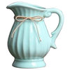 High Quality Ceramic Vase, Dry Flower Vase Blue