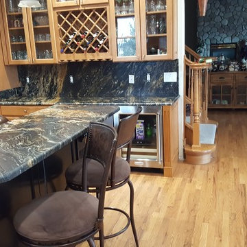 Custom Kitchen Island and Kitchen Update