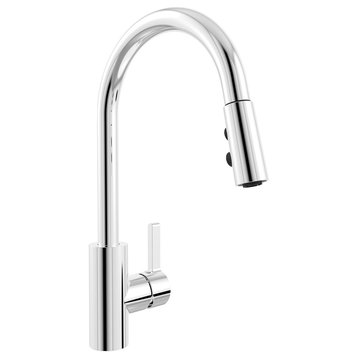 Belanger EBI78CCP Swivel Pull-Down Kitchen Faucet, Polished Chrome