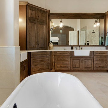 Knotty Birch Natural Modern Bathroom - Tahoe Ash