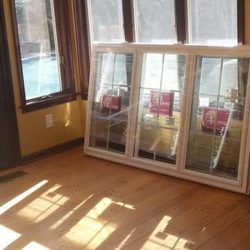 Stacy M Custom Kitchen Flooring + Bump out