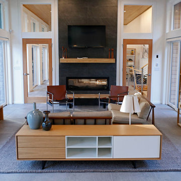Heat & Glo MEZZO See-Through Gas Fireplace