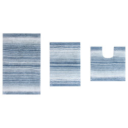 Contemporary Bath Mats by Home Weavers Inc