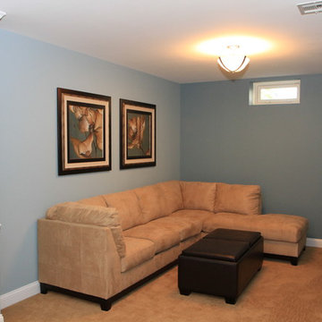 Robbinsville Finished Basement