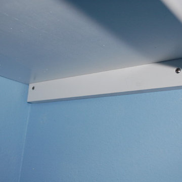 DIY Bathroom Storage Over the Toilet