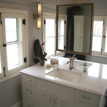 Sun porch bathroom