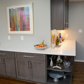 Potomac, MD White Kitchen