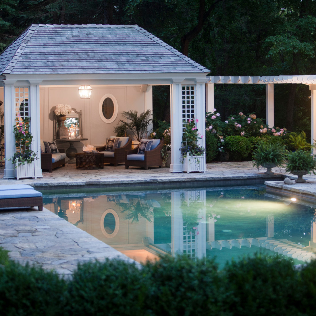 Pool structures