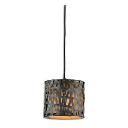 Uttermost - Uttermost Alita Metal Mini Drum Pendant - Pendant Lighting