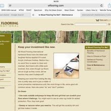 Hardwood floors