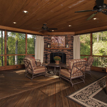 Screened In Back Porches