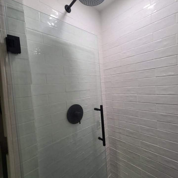 HR & Terra Ross; Family Hunting Ranch - Custom Built Walk-In Shower/Bathroom Rem