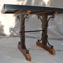 Reclaimed Industrial Table - Dining Tables