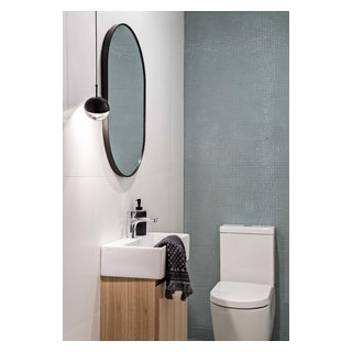 Seven Seat House - Contemporary - Powder Room - Sydney - by Kitty Lee ...