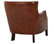 Tiller Top Grain Vintage Design Brown Leather Club Chair