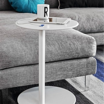 Tender Coffee Table: Matte Optic White Frame - Matte Optic White Top
