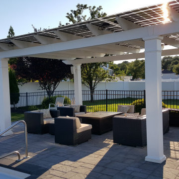 Solar Panel Pergola