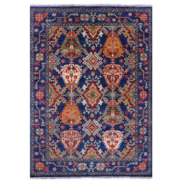 Turkish Oushak Hand-Knotted Wool Rug 6' 1" X 8' 11" - Q15459