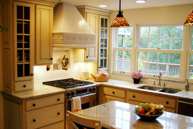 Elegant kitchen photo in Other