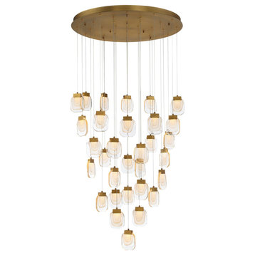 Paget 31-Light Chandelier in Gold