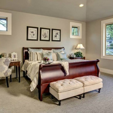 Grey bedroom