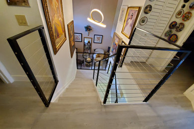 Inspiration for a modern home design remodel in Miami
